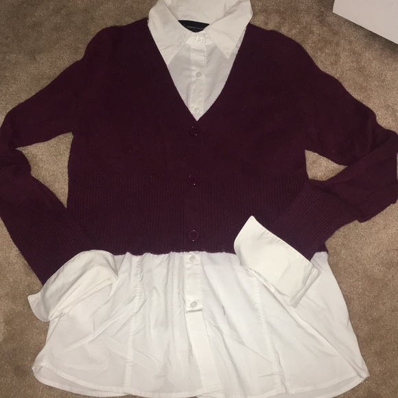 INC International Concepts Sweaters - Inc maroon sweater size large!